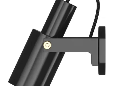 Nomad wall light Low-poly 3D model