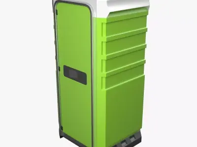 Portable Toilet 3D model