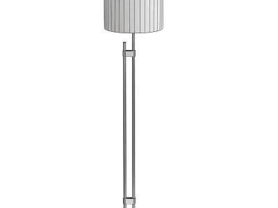SOPORTE BLACKENED BRASS FLOOR LAMP 3D model