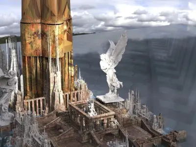 Holy trinity Ascension Kit bash  3D model