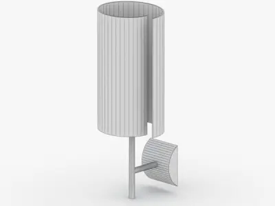 1477 - Bra Lamp Low-poly 3D model