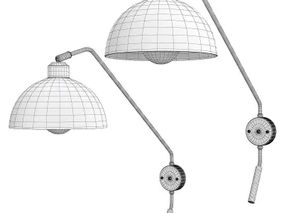 TEODINE SCONCE Low-poly 3D model