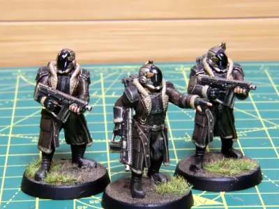 Lucian Balckguard - Troopers 3D print model