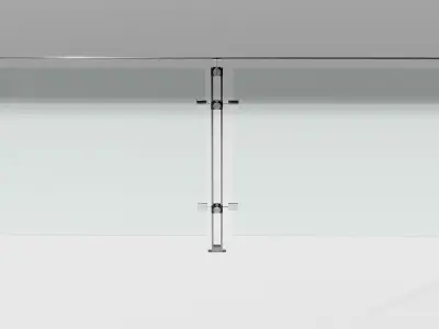 RAILING AND BALUSTRADE NO8 A 3D model