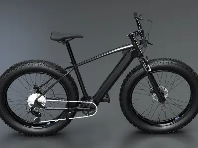  Modern electric MTB Fatbike 