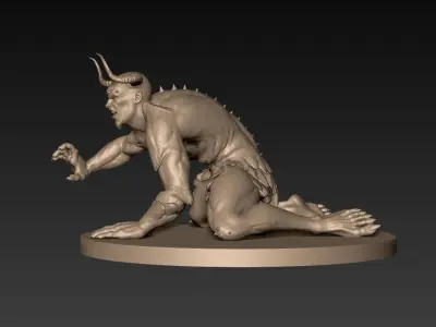 Demon Creature 07 3D model