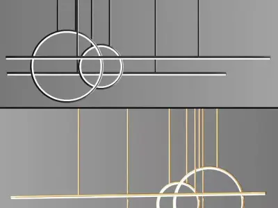 Chute Calypso Linear Suspension 3D model