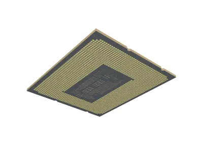 Intel CPU 1700 Socket v1 001 Low-poly 3D model