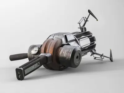 Gravity Gun - Half Life 3D model