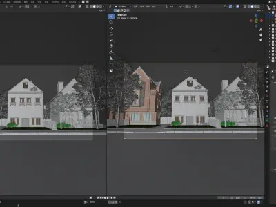 Villa 3D model shop
