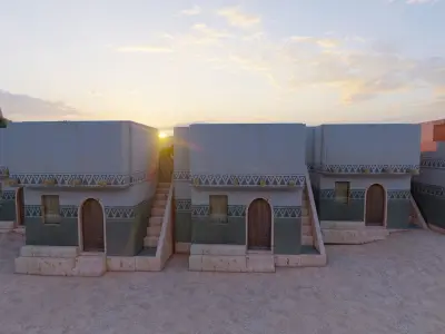 oriental arabic house Low-poly 3D model