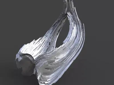 Dark Crystal element wings  3D model