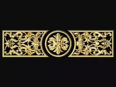 dekor ornament 3D model 179