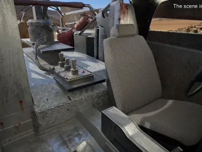  Survival Vehicle With Crane 