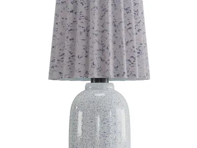 Mini Printed Ceramic Base Table Lamp Room Essentials 3D model