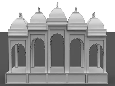 Indian Palace 3D model