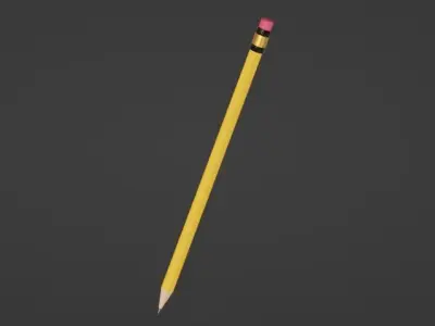 Lapiz modelo 3D Texture