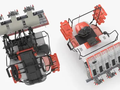  Agricultural Field Rice Seeder Vehicle 