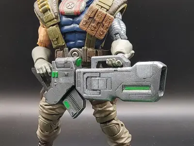 Sci-Fi Blaster 3D print model