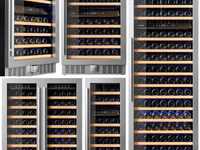 Wine Enthusiast N FINITY fridge set S 3D model