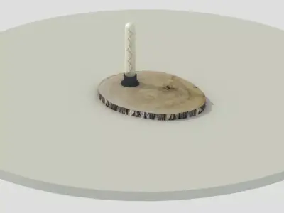 wood lighting 3D model