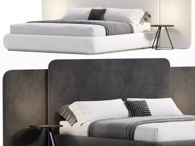 Roma bed 3D model