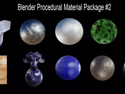 Blender Procedural Material Package 2 Texture