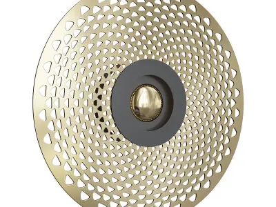 PLANCHET SCONCE Low-poly 3D model