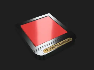 Star Trek Combadge display 3D print model