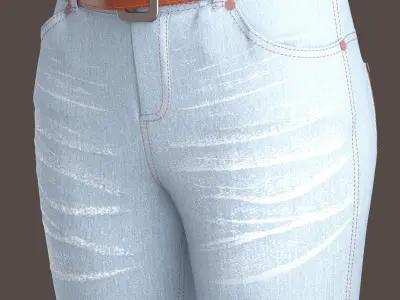 light blue jeans for woman Texture