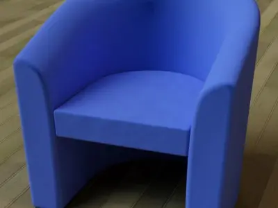 Tub Chair Free 3D model
