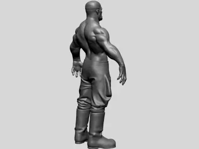 Fantasy Male Model A 3D model