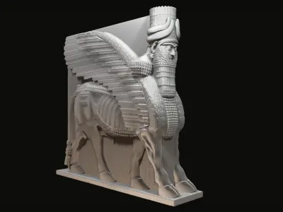 LAMASSU WINGEDBULLOFNINEVEH 3D model