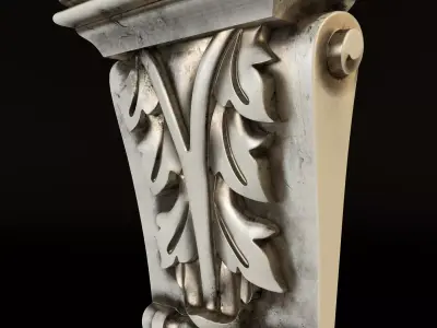 cantilever decorative corbel 3D print model