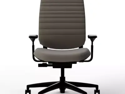 Steelcase Series Way Armed Task Office Chair Low-poly 3D model