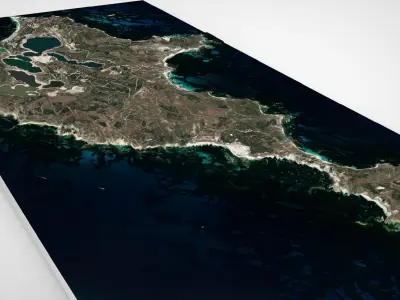 Rottnest island Australia 3D model