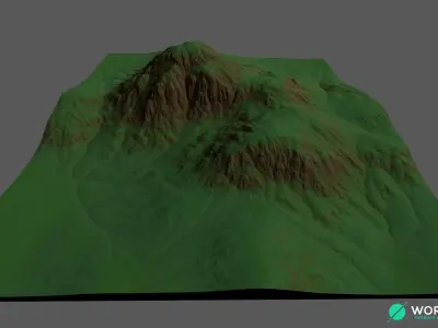 Hills 03 3D model