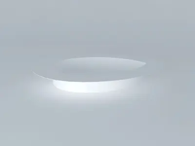 Pool 3 light in shape of bowl Free 3D model