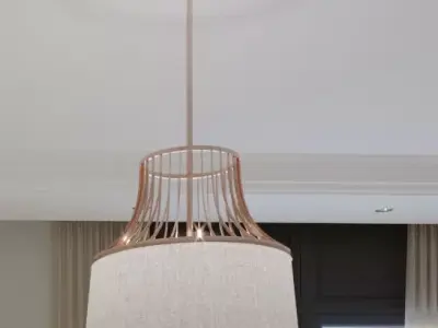 Luxe home philadelphia Dressmaker Chandelier 3D model