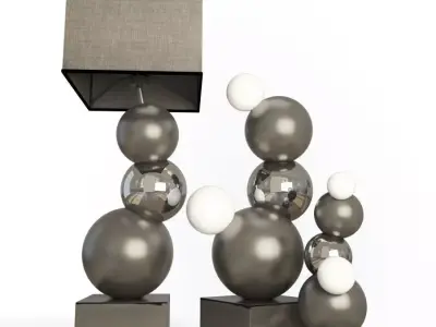 Floor Lamps Bubblebis 3D model