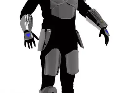 Mandalorian Armor Accurate 3D print model