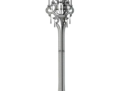 Floor Lamp Metal 3D model purchase