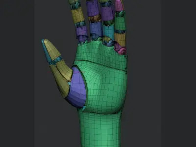 Robot Hand 3D model
