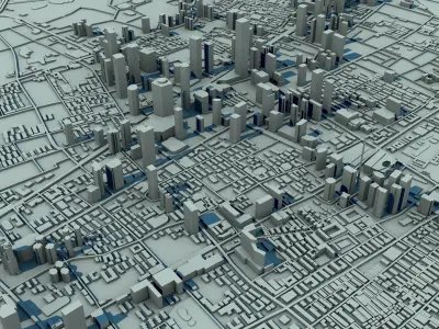 Nanjing City Jiangsu China 3D print model