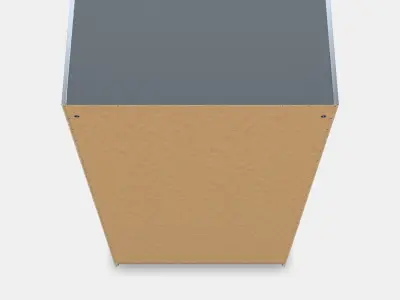 PAX Wardrobe frame 13 Low-poly 3D model