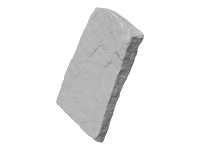 Natural Building Stone Raw Scanned 3D model
