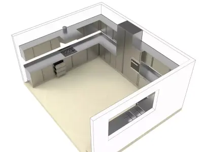 KITCHEN 39 3D model