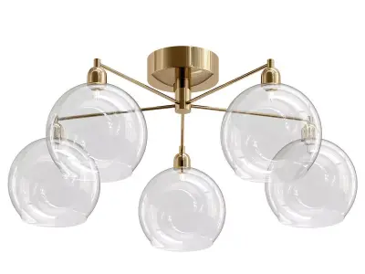 Arte lamp Rosaria A8564PL-5RB 3D model