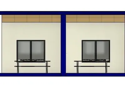 Duplex House Design 3D model