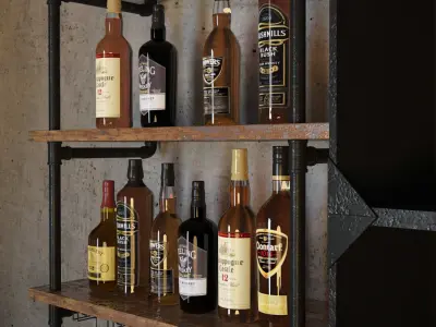 Loft Bar Collection 3 3D model